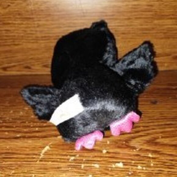 TY Beanie Boos - Dart the Black Bat (Glitter Eyes) (6”) (2017) (w/ tags) - Picture 4 of 4